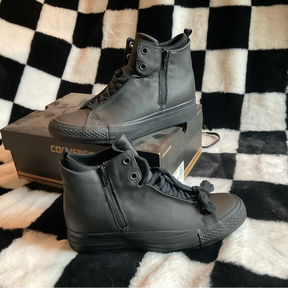 Converse Black High-Top Sneakers